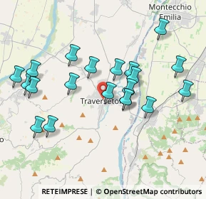 Mappa P.za V. Veneto, 43029 Traversetolo PR, Italia (3.8445)