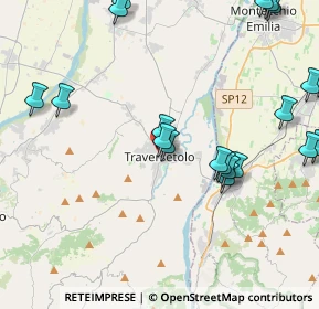 Mappa P.za V. Veneto, 43029 Traversetolo PR, Italia (5.277)