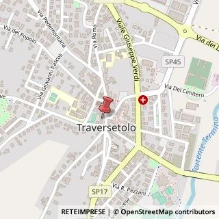 Mappa Piazza Guglielmo Marconi, 2, 43029 Traversetolo, Parma (Emilia Romagna)