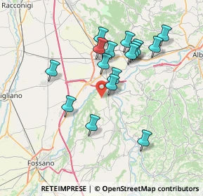 Mappa Regione Piana Bassa, 12062 Cherasco CN, Italia (6.74563)