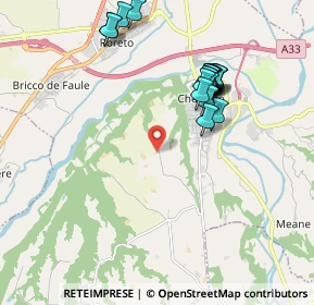 Mappa Regione Piana Bassa, 12062 Cherasco CN, Italia (1.9335)