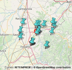 Mappa Regione Piana Bassa, 12062 Cherasco CN, Italia (9.831)