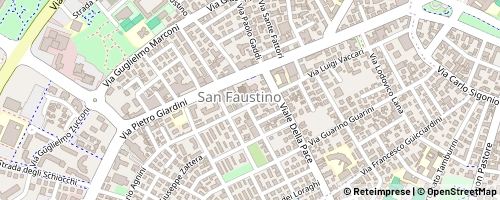 Mappa Modena