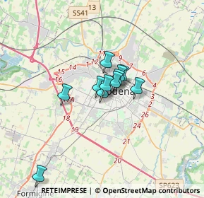 Mappa Via Pillio da Medicina, 41124 Modena MO, Italia (2.00636)