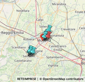 Mappa Via Pillio da Medicina, 41124 Modena MO, Italia (8.08385)