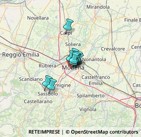 Mappa Via Pillio da Medicina, 41124 Modena MO, Italia (5.20818)