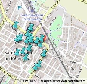 Mappa Circonvallazione Alighieri, 40017 San Giovanni In Persiceto BO, Italia (0.2325)