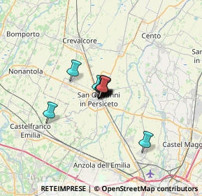 Mappa Circonvallazione Alighieri, 40017 San Giovanni In Persiceto BO, Italia (2.62273)