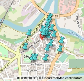 Mappa Via Gilardini, 15076 Ovada AL, Italia (0.1595)