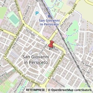 Mappa Via Sant' Apollinare, 8/A, 40017 San Giovanni in Persiceto, Bologna (Emilia Romagna)