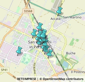 Mappa Via Sant'Apollinare, 40017 San Giovanni in Persiceto BO, Italia (0.48933)