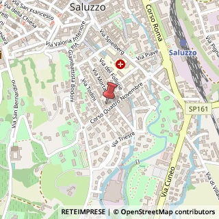 Mappa Corso IV Novembre, 18, 12037 Saluzzo, Cuneo (Piemonte)