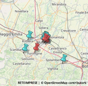 Mappa Viale Lodovico Antonio Muratori, 41124 Modena MO, Italia (5.46833)