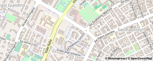 Mappa Modena