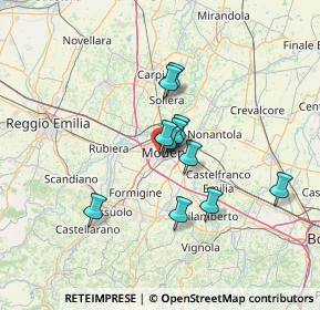 Mappa Via Giardini Pietro, 41124 Modena MO, Italia (10.03818)