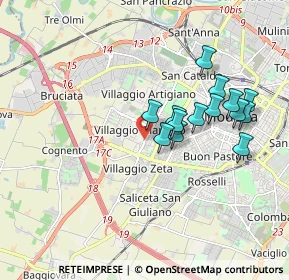 Mappa Str. Formigina, 41126 Modena MO, Italia (1.65071)
