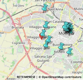 Mappa Str. Formigina, 41126 Modena MO, Italia (2.09)