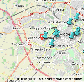 Mappa Str. Formigina, 41126 Modena MO, Italia (2.54455)