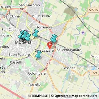 Mappa Via Benedetto Marcello, 41122 Modena MO, Italia (2.03692)