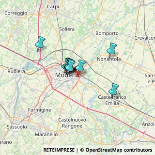 Mappa Via Benedetto Marcello, 41122 Modena MO, Italia (4.22364)
