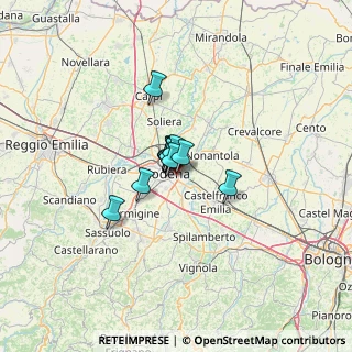 Mappa Via Benedetto Marcello, 41122 Modena MO, Italia (5.49231)