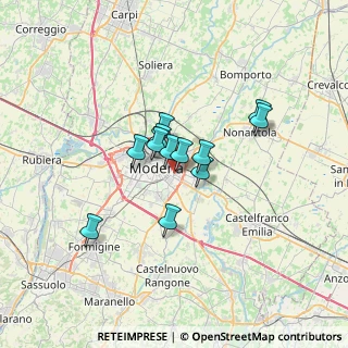 Mappa Via Livio Borri, 41122 Modena MO, Italia (4.55917)