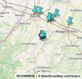 Mappa SP513, 43029 Traversetolo PR, Italia (11.03692)