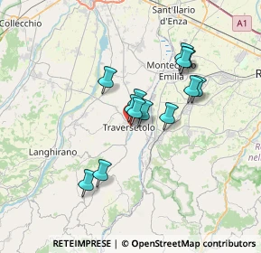 Mappa SP513, 43029 Traversetolo PR, Italia (5.54154)