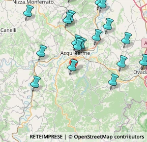 Mappa Strada Zani, 15010 Cavatore AL, Italia (9.38)