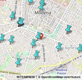 Mappa Via Don Celestino Cavedoni, 41124 Modena MO, Italia (0.6595)