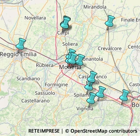 Mappa Via Don Celestino Cavedoni, 41124 Modena MO, Italia (14.10143)