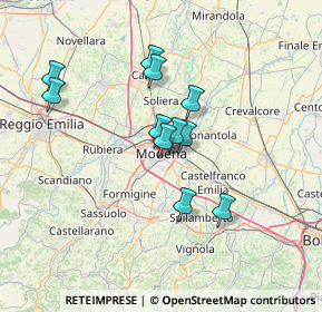 Mappa Via Don Celestino Cavedoni, 41124 Modena MO, Italia (11.30273)