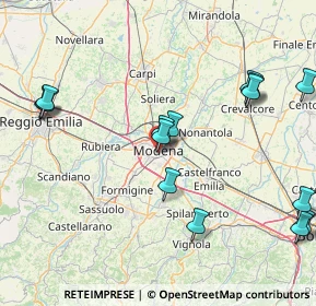 Mappa Via Don Celestino Cavedoni, 41124 Modena MO, Italia (19.406)
