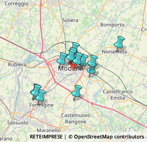 Mappa Via Schedoni Bartolomeo, 41124 Modena MO, Italia (5.15846)