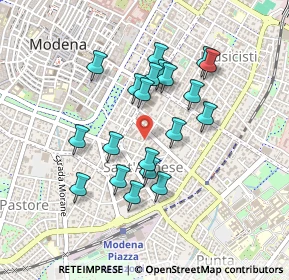 Mappa Via Schedoni Bartolomeo, 41124 Modena MO, Italia (0.3945)