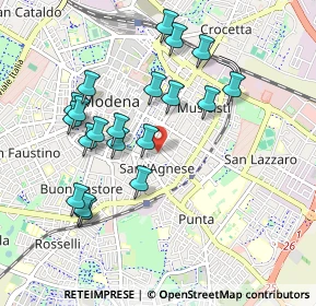 Mappa Via Schedoni Bartolomeo, 41124 Modena MO, Italia (0.939)