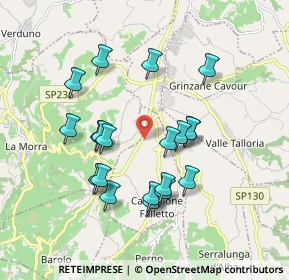 Mappa Via Alba Barolo, 12064 La Morra CN, Italia (1.714)