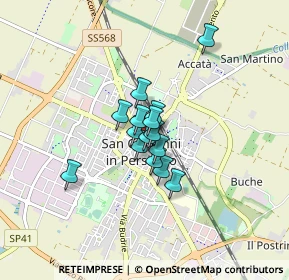 Mappa Via Guglielmo Marconi, 40017 San Giovanni In Persiceto BO, Italia (0.47267)