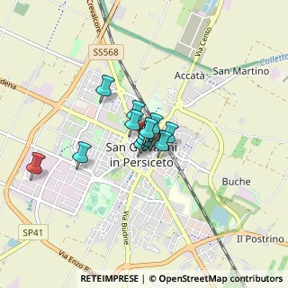 Mappa Via Guglielmo Marconi, 40017 San Giovanni In Persiceto BO, Italia (0.46167)