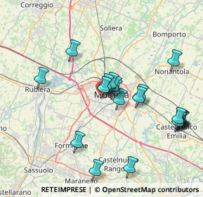 Mappa Viale G. Marconi, 41124 Modena MO, Italia (7.9685)