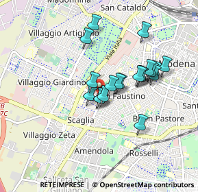 Mappa Viale G. Marconi, 41124 Modena MO, Italia (0.7175)