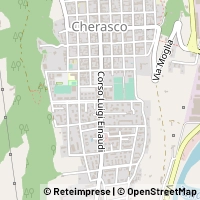 Mapa Cherasco
