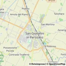 Mappa San Giovanni in Persiceto