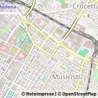 Mapa Modena