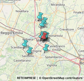 Mappa Viale Barozzi Jacopo, 41124 Modena MO, Italia (6.43)