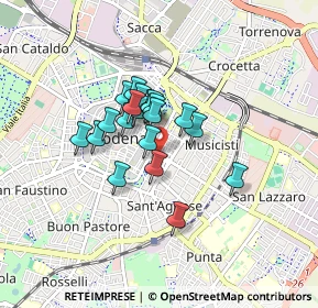 Mappa Largo Garibaldi, 41124 Modena MO, Italia (0.573)