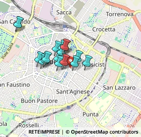 Mappa Largo Garibaldi, 41124 Modena MO, Italia (0.61722)