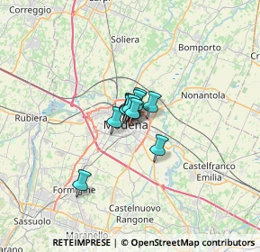 Mappa Largo Garibaldi, 41124 Modena MO, Italia (2.39273)