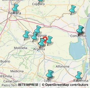 Mappa Piazza Liberazione, 44011 Argenta FE, Italia (18.98867)