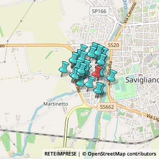 Mappa Via Gabriele Barucco, 12038 Savigliano CN, Italia (0.23)